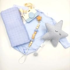 Müzikli Yıldız Erkek Bebek Seti