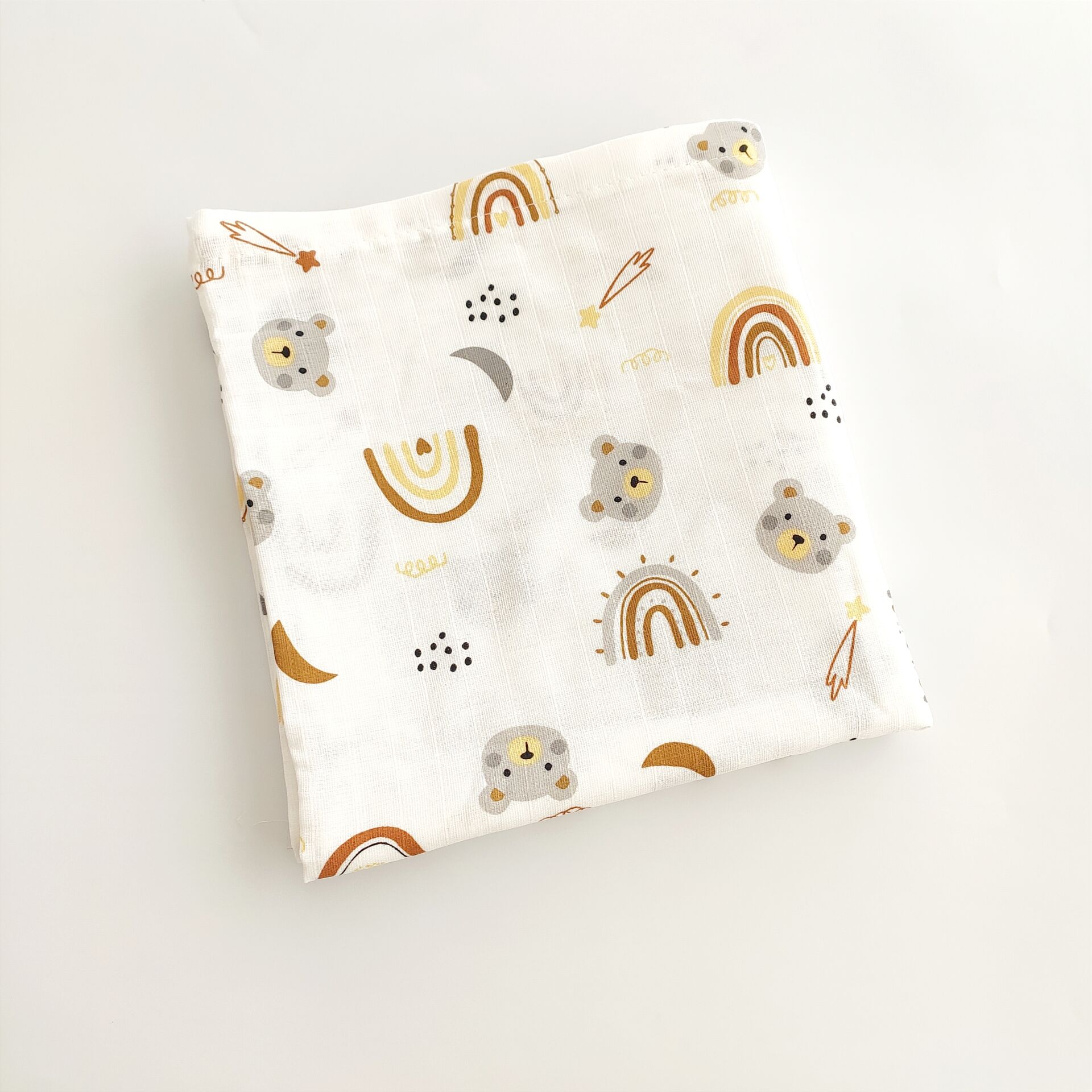 Desenli Müslin Örtü