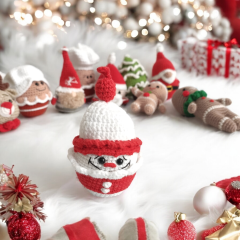 12 cm Cupcake Cüce Çam Ağacı Süsü