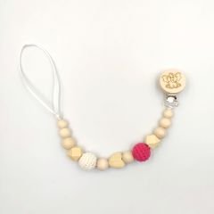 Pembe Fil Klipsli Emzik Zinciri