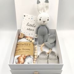Tavşanlı Erkek Bebek Hediye Seti