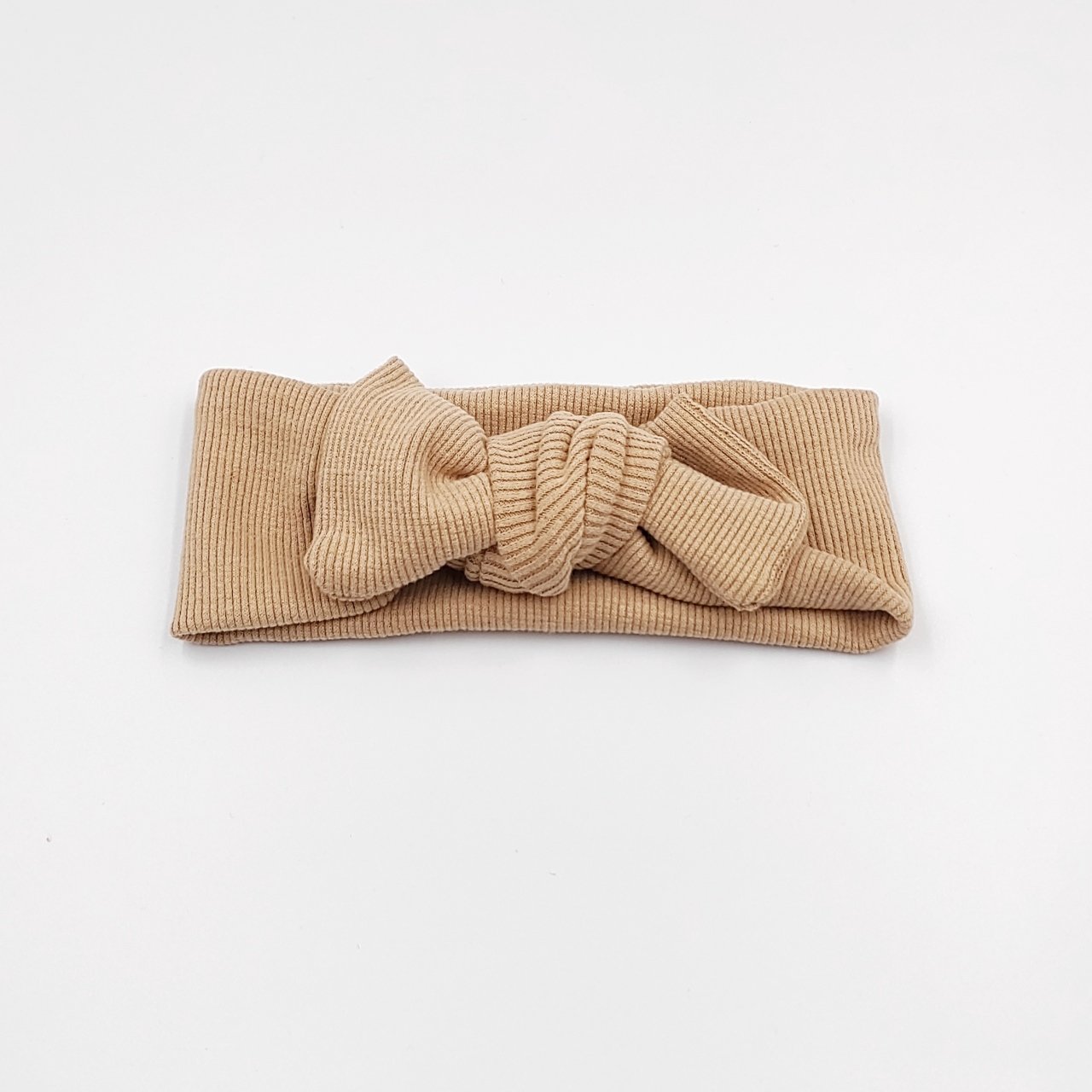 Sütlü Kahve Bebek Saç Bandı