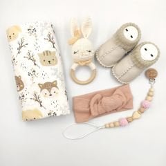 Yenidoğan Kız Bebek Hediye Kutusu