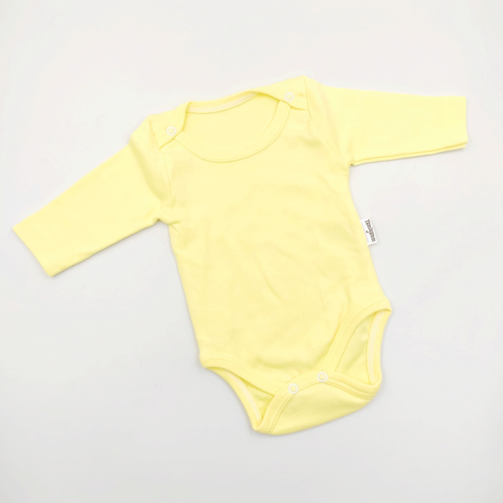 Sarı Uzun Kollu Body