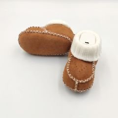 Hakiki Deri Kahverengi Patik