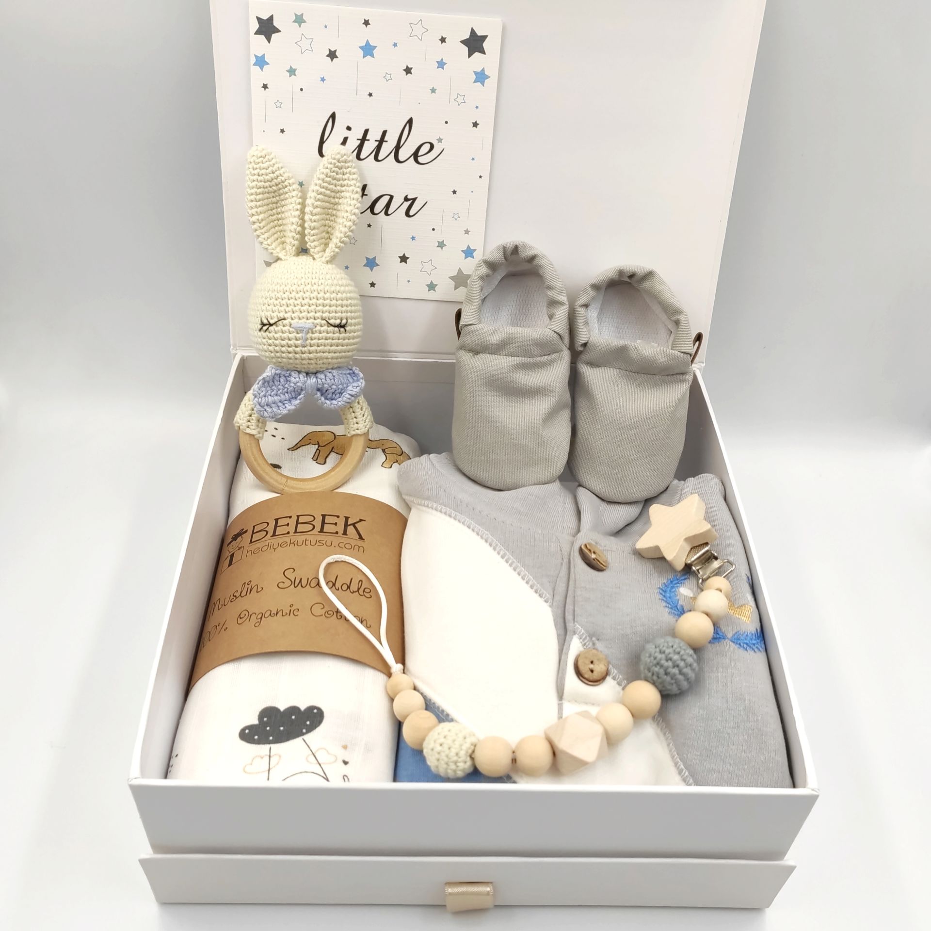 Tulumlu Erkek Bebek Seti