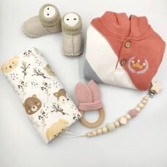 Tulumlu Kız Bebek Seti