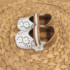 Beyaz Kız Bebek Ayakkabısı