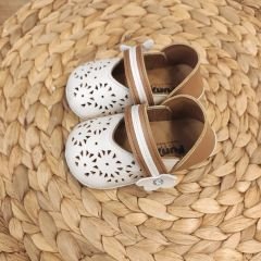 Ekru Kız Bebek Ayakkabısı