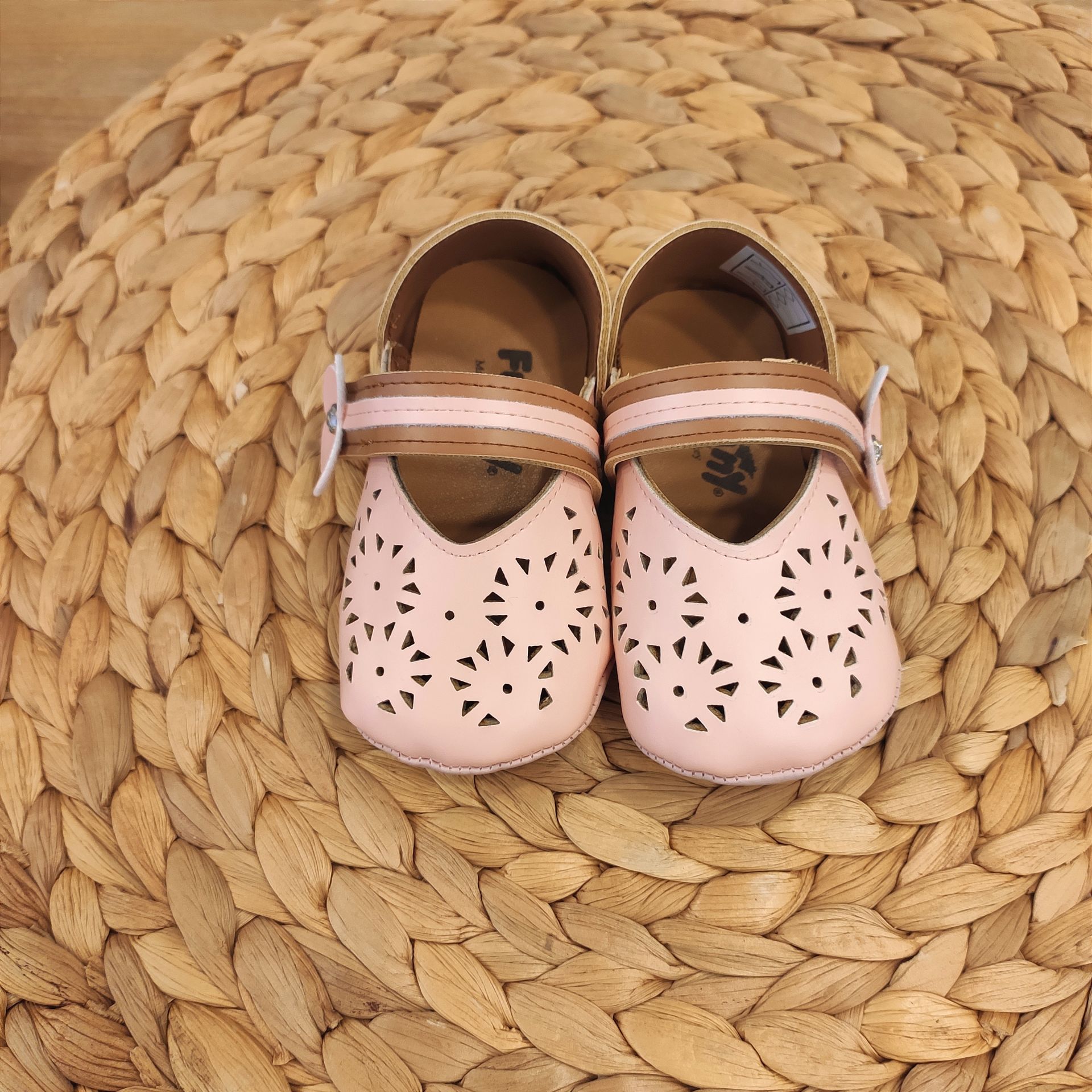 Pembe Kız Bebek Ayakkabısı