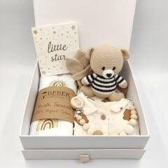 Yenidoğan Ayıcıklı Bebek Hediye Seti
