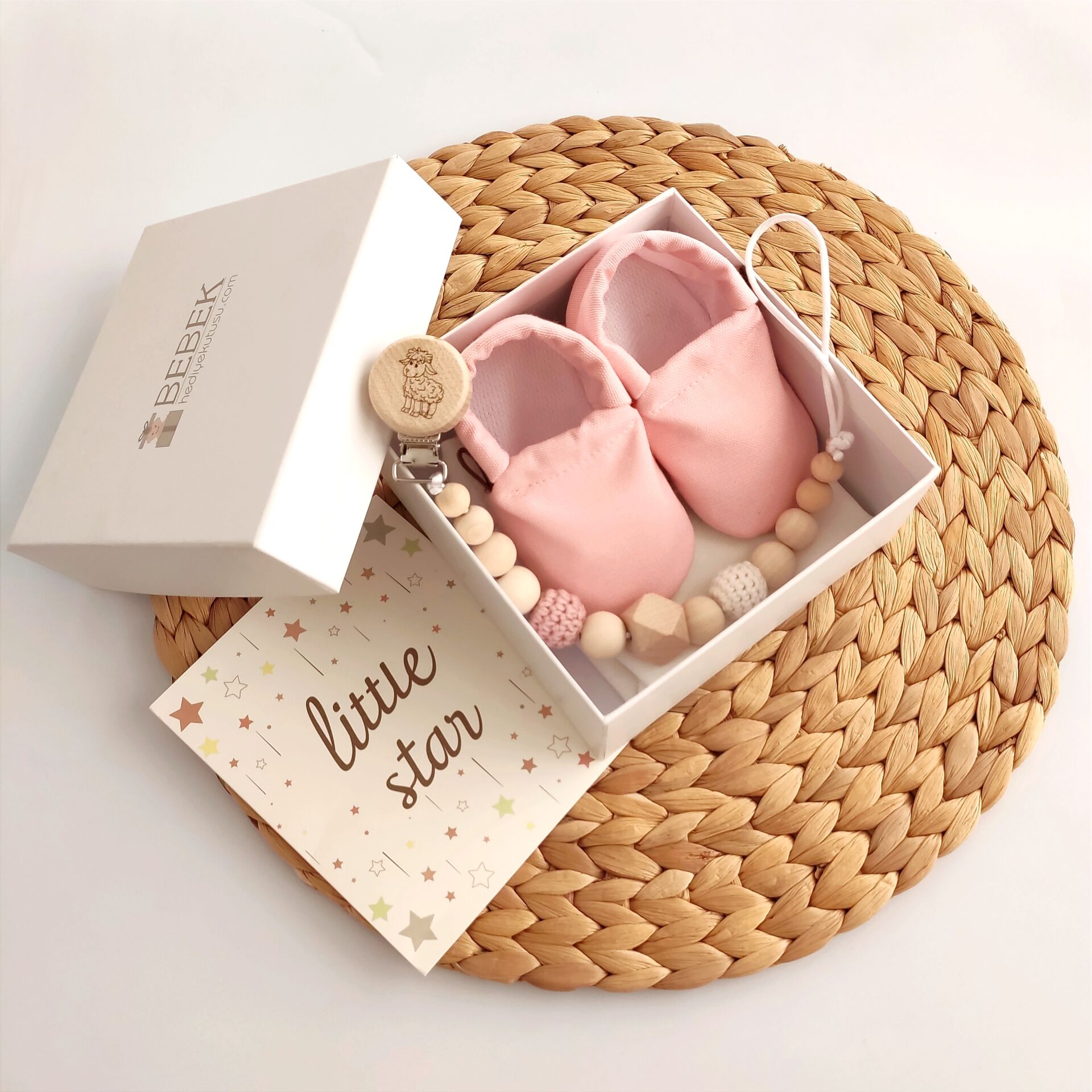 Patikli Kız Bebek Mini Set