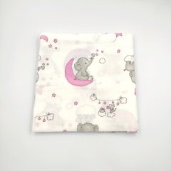 Fil Desenli Müslin Örtü