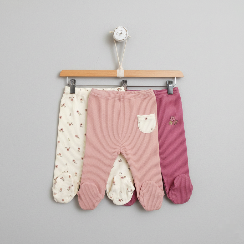 3 Adet Patikli Pantolon