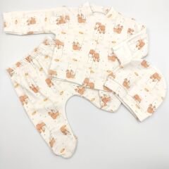 Üçlü Bebek Takım 0-3 Ay