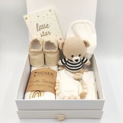 Yenidoğan Ayıcıklı Bebek Hediye Seti
