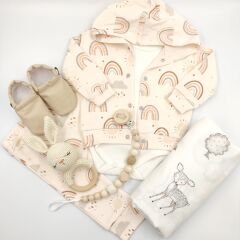 Çıngıraklı Kız Bebek Hediye Seti