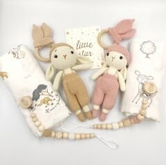 Kız ve Erkek İkiz Bebek Hediye Seti