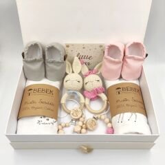 Kız ve Erkek İkiz Bebek Hediye Seti