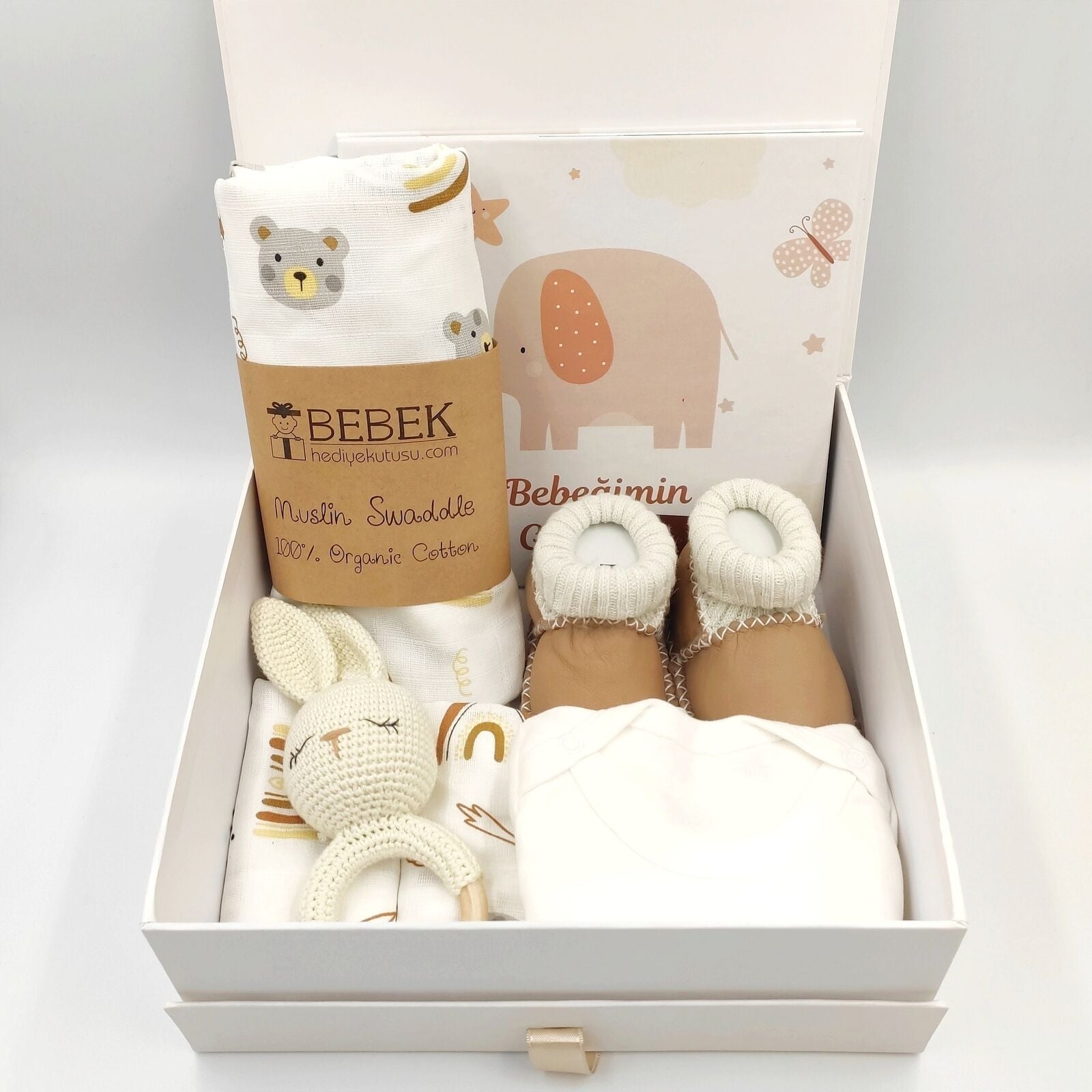 Bebek Anı Defterli Hediye Seti