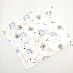 3 Adet Büyük Boy Müslin Ağız Mendili