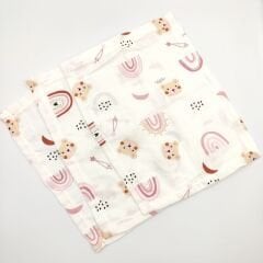 3 Adet Büyük Boy Müslin Ağız Mendili