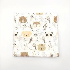 Desenli Müslin Örtü