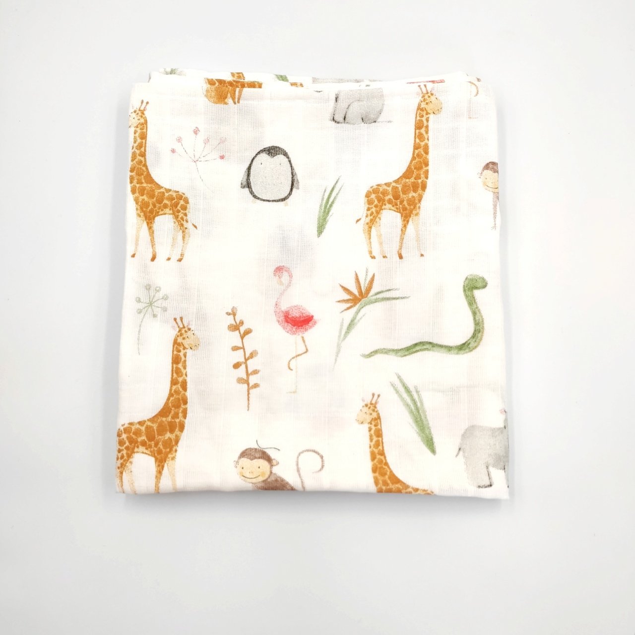 Desenli 100x110 cm Müslin Örtü